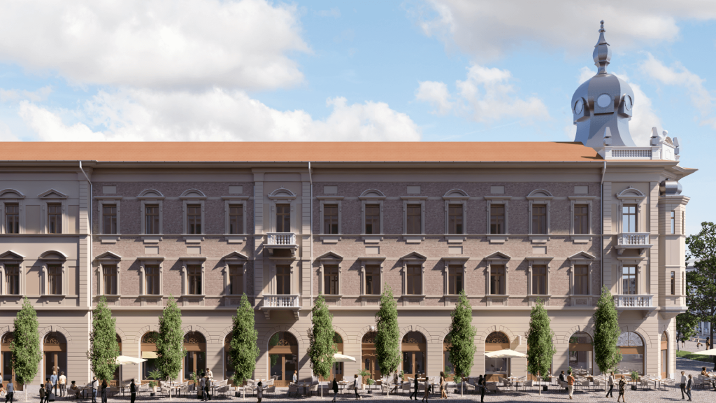 Simonffy bérpalota rekonstrukció Debrecen