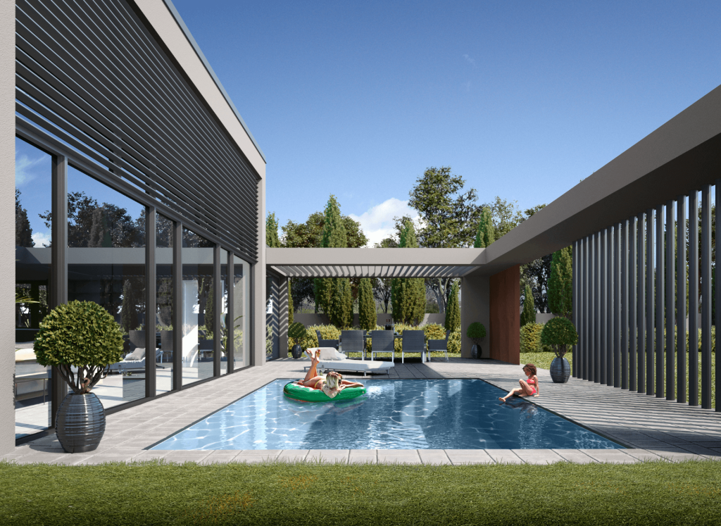 Liget-Átrium lakóház Debrecen