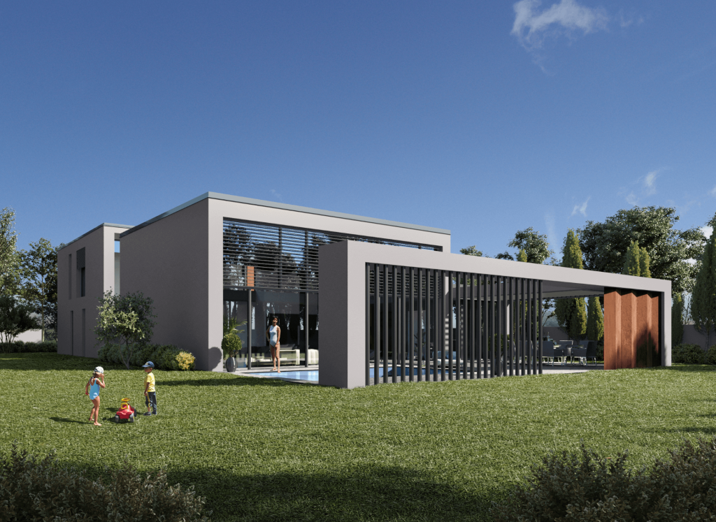 Liget-Átrium lakóház Debrecen